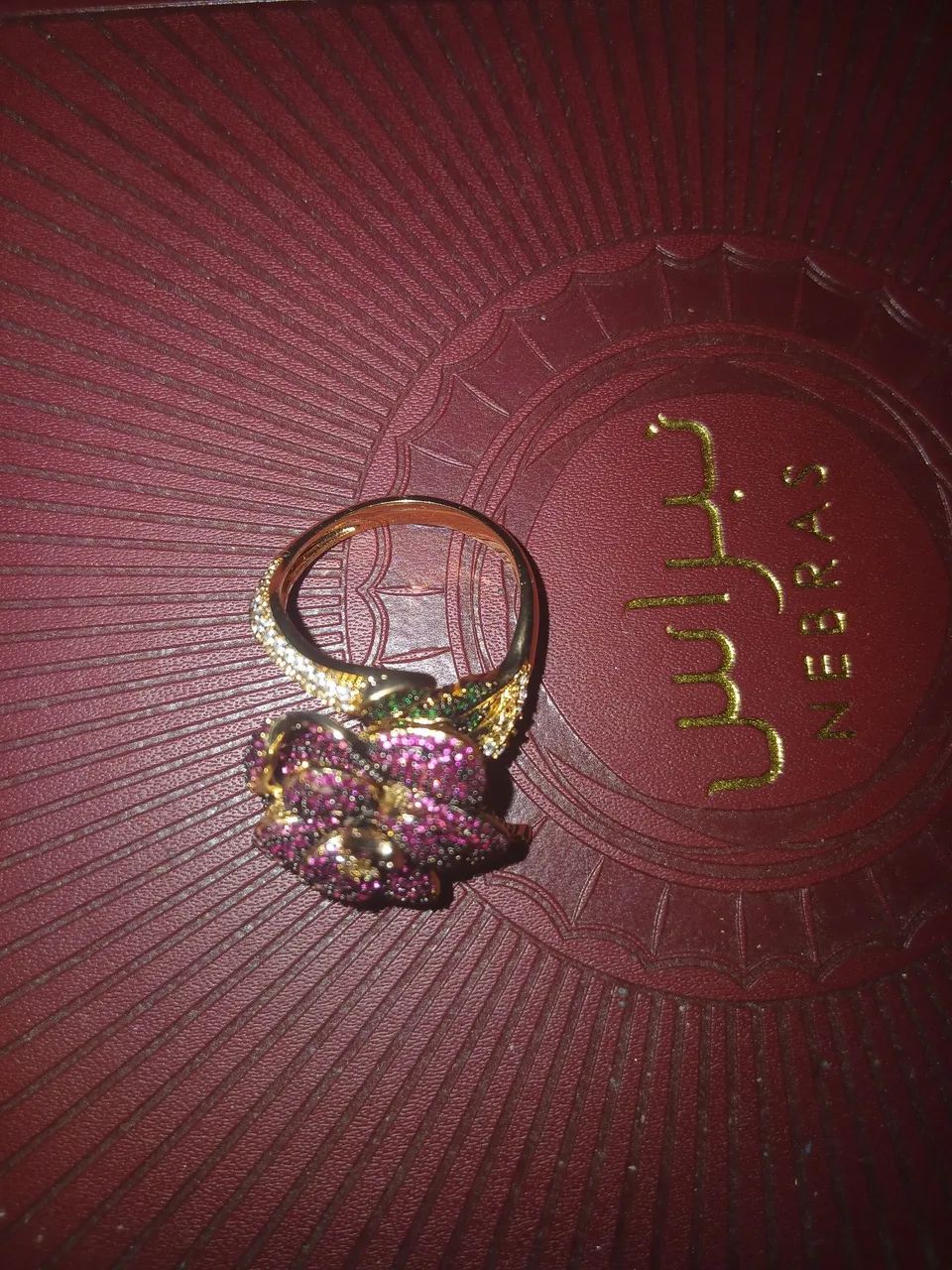 Semi anel de rosa lindo 60 reais 