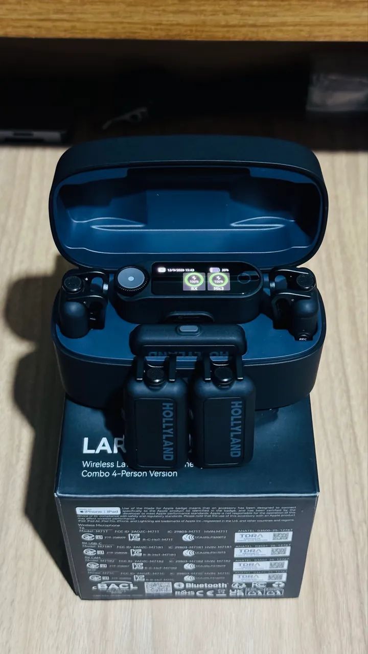 Lark Max 2 Combo com 4 microfones 