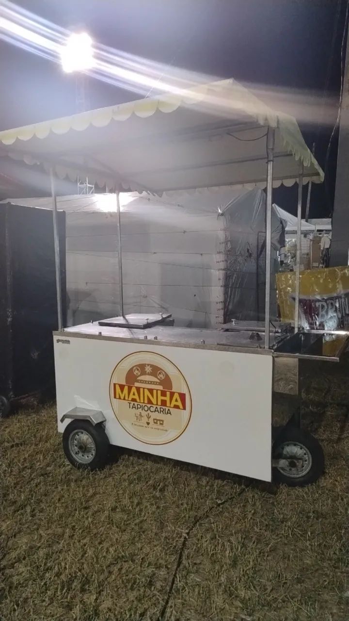 Carrinho de lanches 