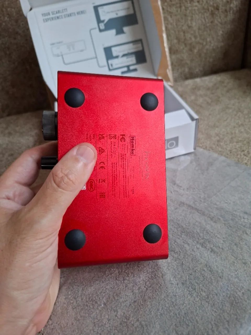 Interface De Audio Focusrite Scarlett Solo 3rd Geração 24 bits/192 kHz - Foto 3