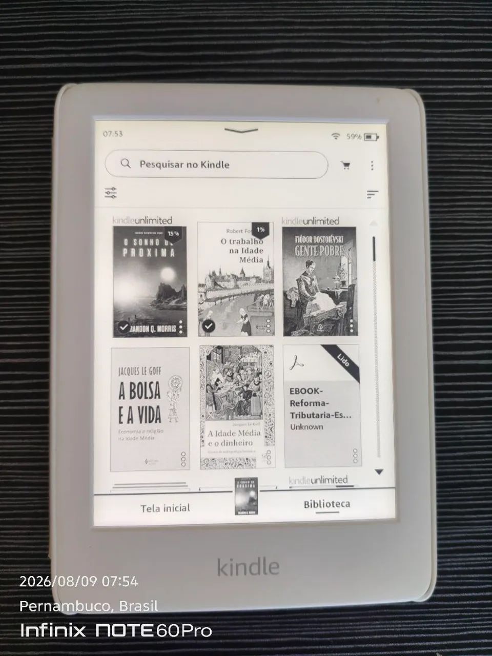 Kindle 10ª Geração (branco) 