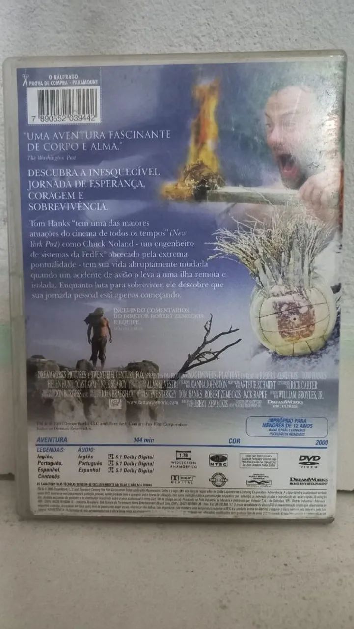 DVD Filme Náufrago  - Foto 2