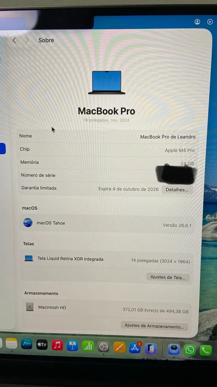 MacBook Pro M4 Pro (24GB RAM - 512 GB SSD) - Chip M4 PRO + Magic Mouse 3 - Foto 3