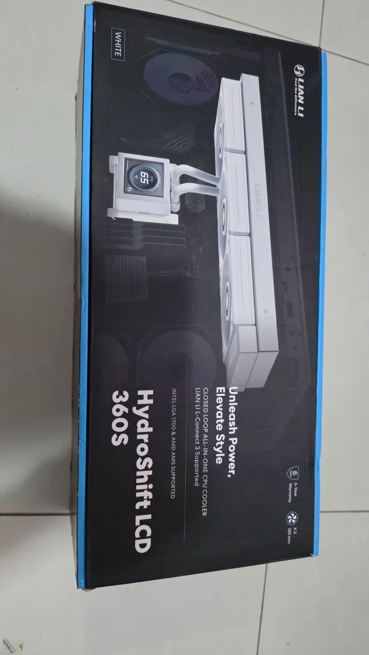  Water Cooler Lian Li HydroShift LCD 360S ? White