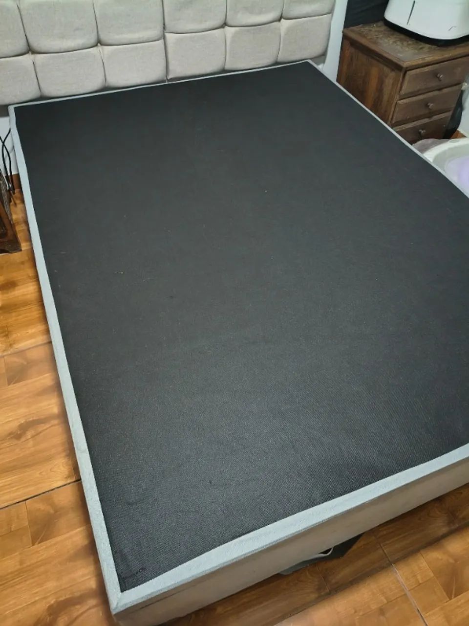Cama box baú casal - seminova - Foto 3