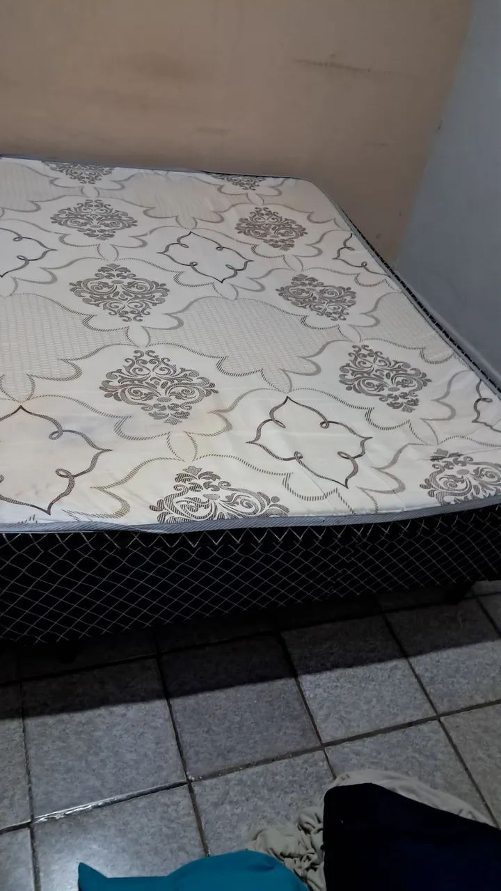 Cama box casal