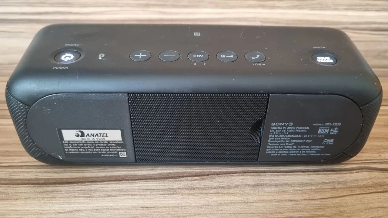 Caixa de Som Bluetooth Sony SRS-XB30 ExtraBass Semi-nova  - Foto 2