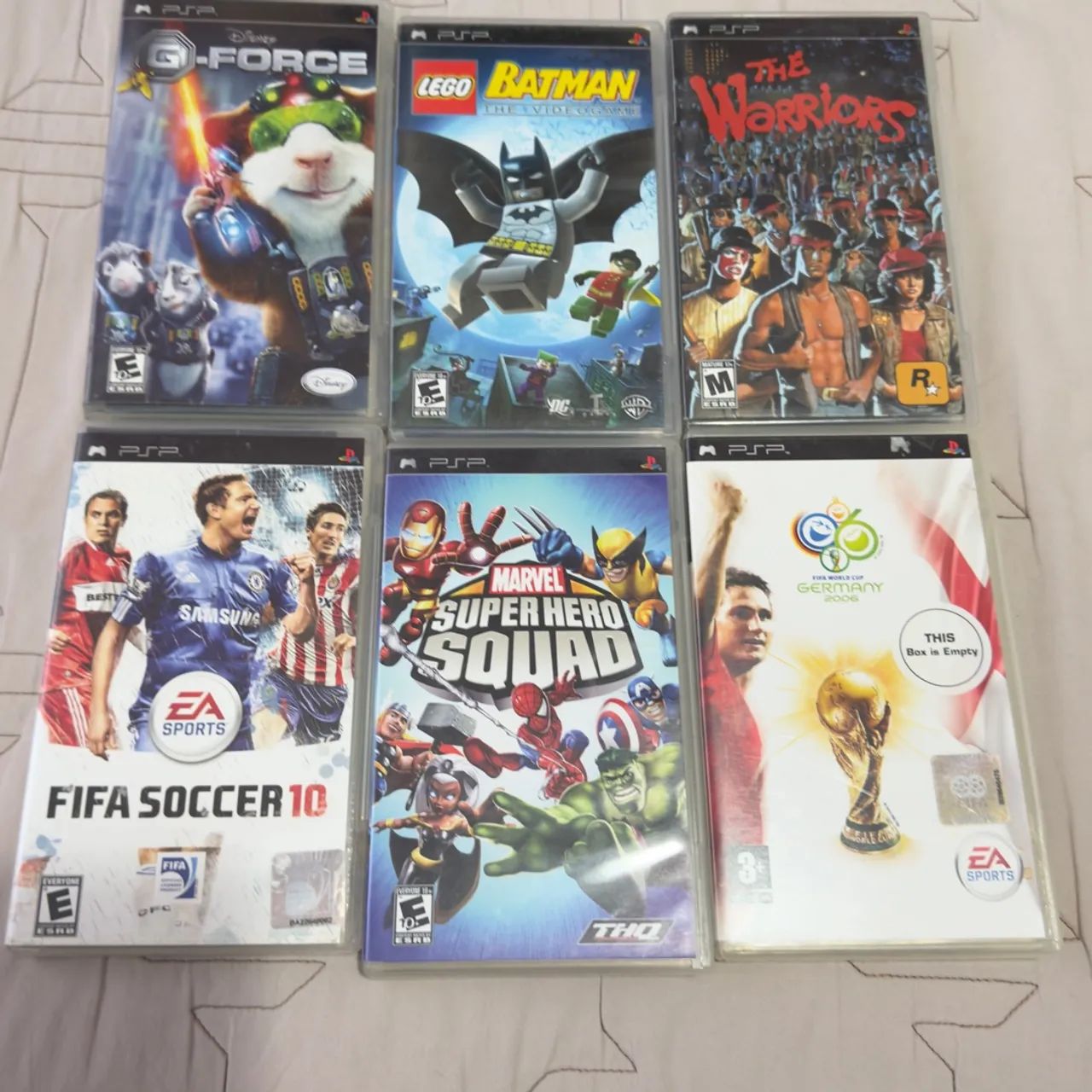 Jogos psp coleção 