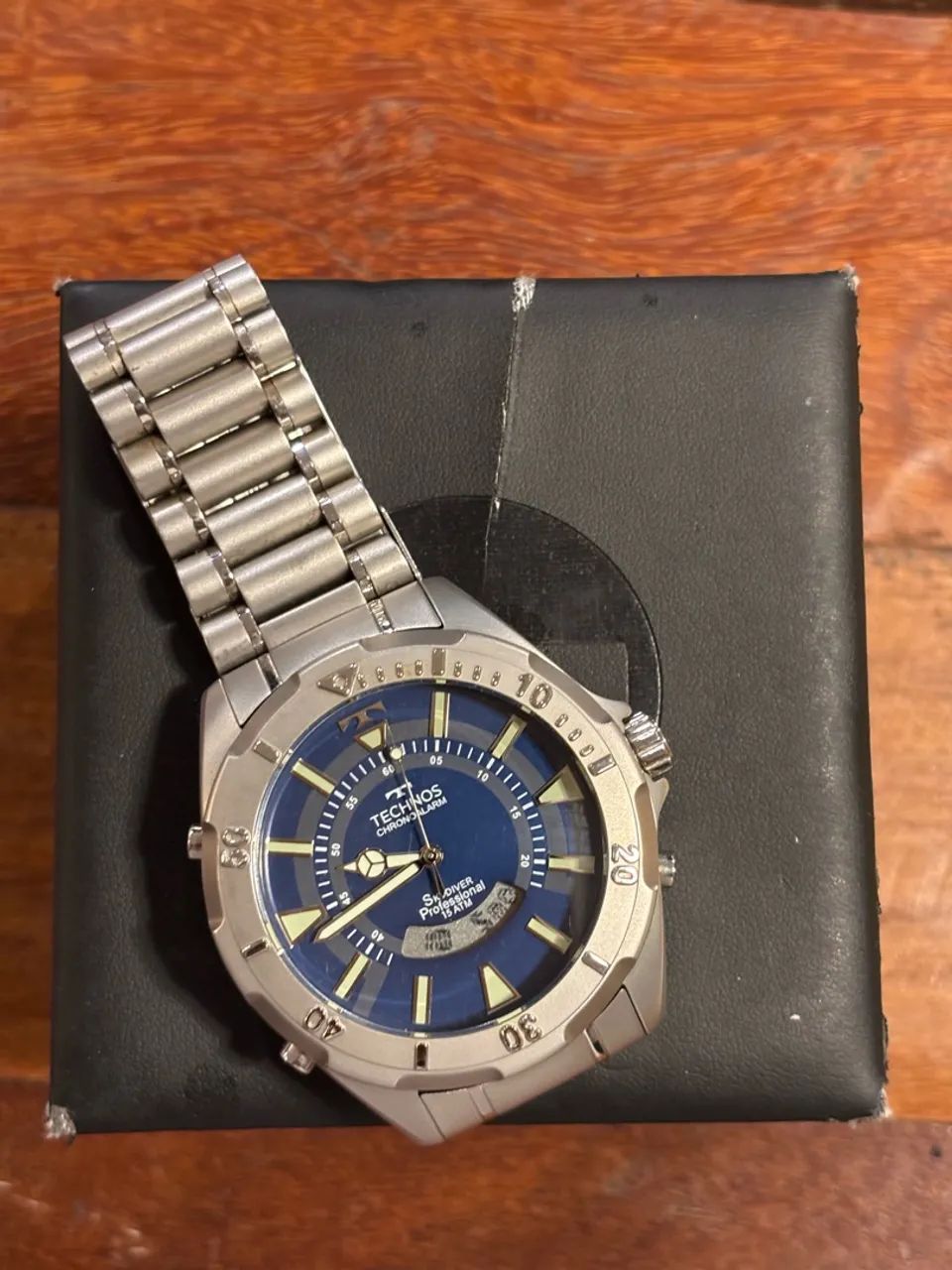 Technos SKYDIVER modelo T205fm-1a modelo raro  - Foto 4