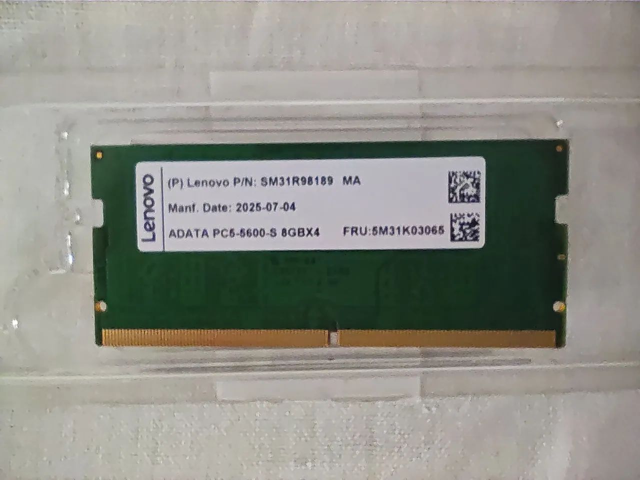 Memória RAM DDR5 8gb adata  - Foto 2