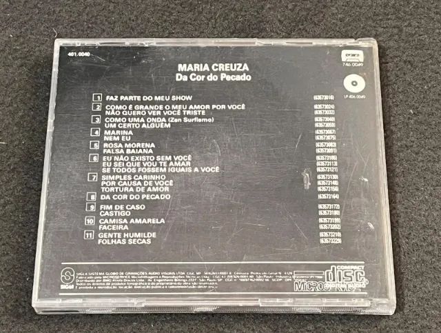 CD Maria Creuza - Da cor do pecado - Foto 3