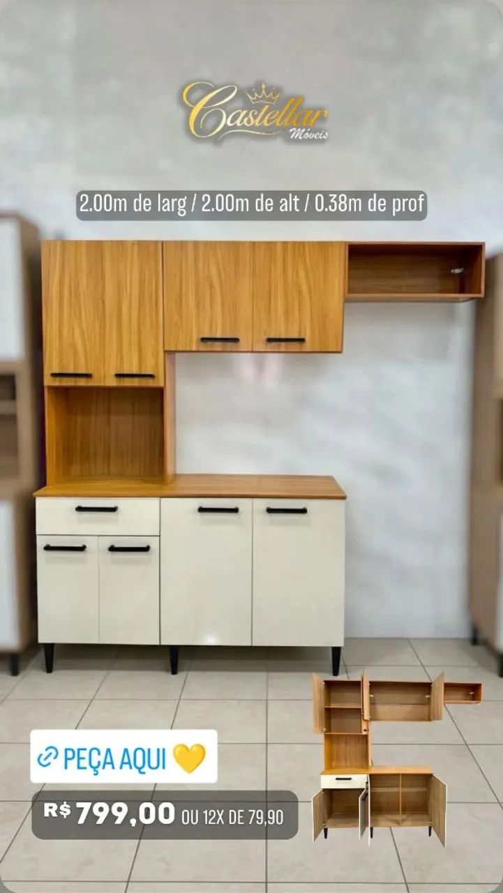 COZINHA DE PAREDE 