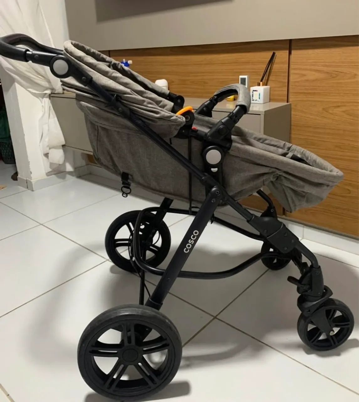 Carrinho de bebê cosco - valor negociável  - Foto 3
