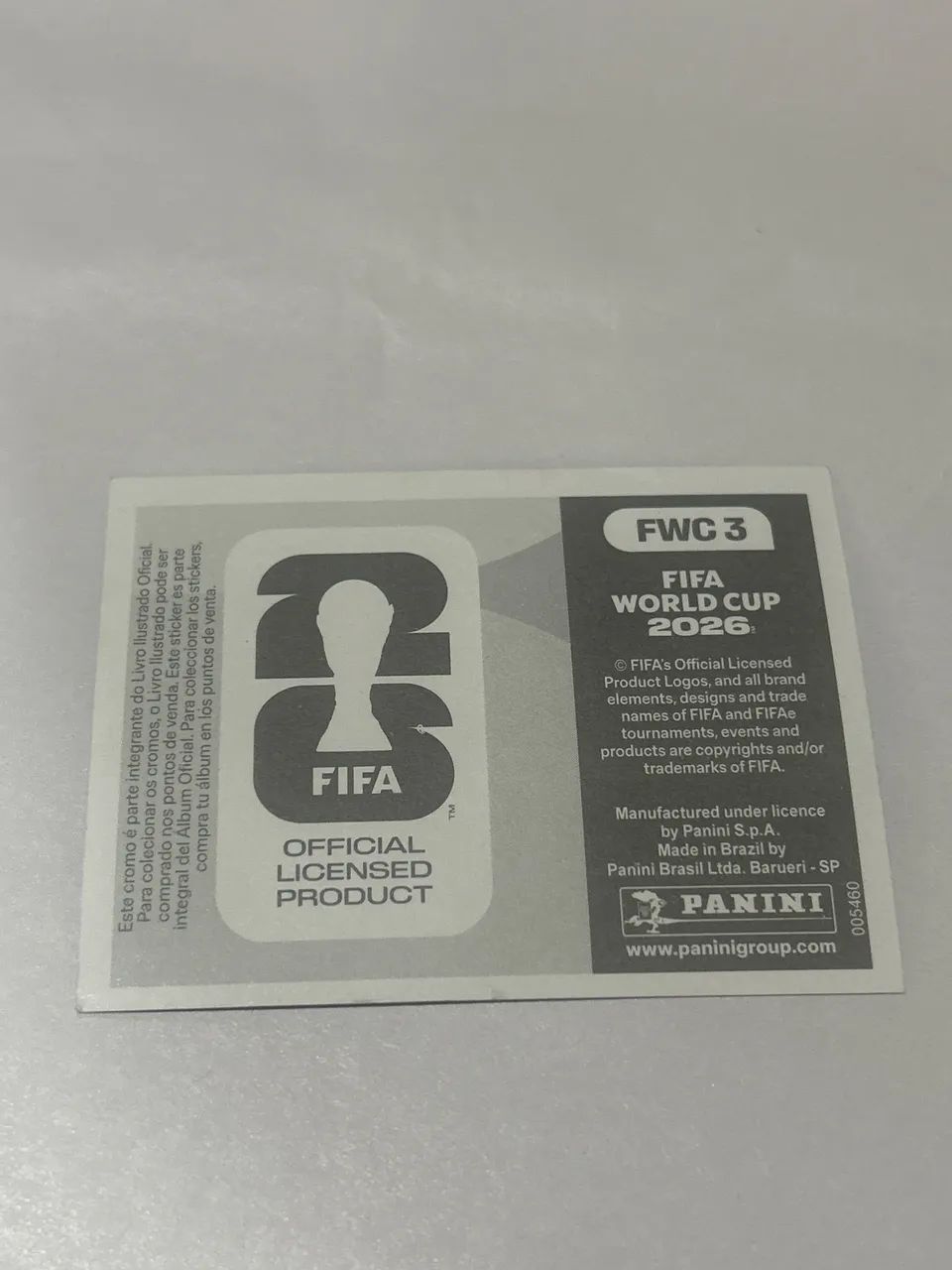 Figurinha FWC 3 Mascotes da copa - Foto 3