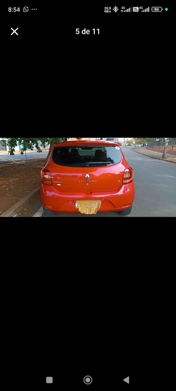 Renault Sandero Expression Flex 1.6 16V 5P 2018 - Foto 4