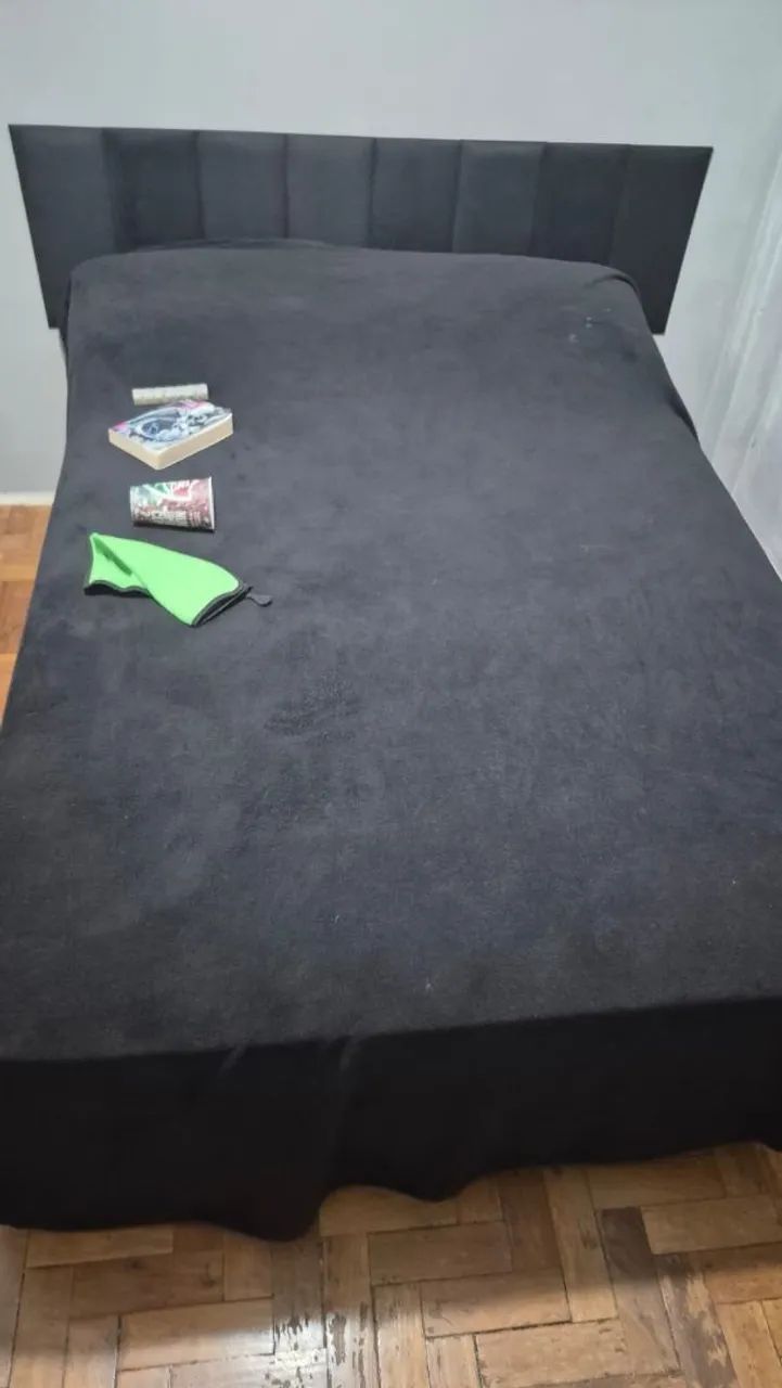 COLCHÃO + BOX BARATO E NOVO