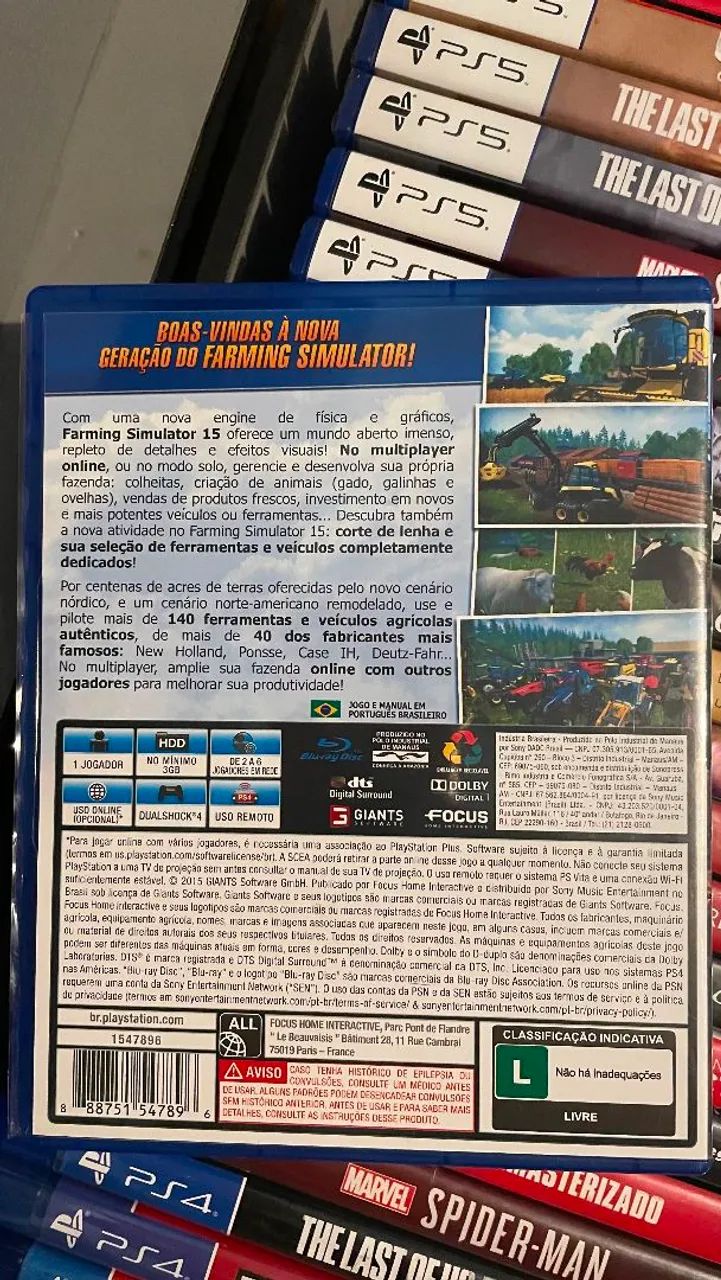 FARMING SIMULATOR 15 - JOGO PS4 - Foto 2