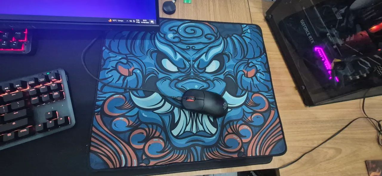 Mouse Steelseries e mouse pad Tiger EBA. - Foto 4