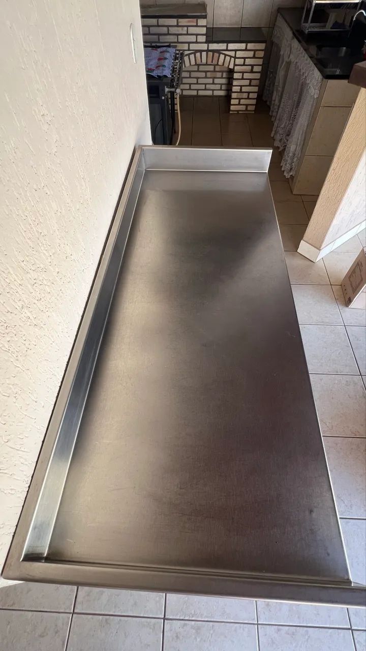 Mesa de aço/ inox  - Foto 2