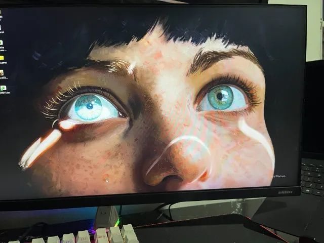 Monitor Samsung 24 Polegadas - Tem conversa no valor - Foto 2