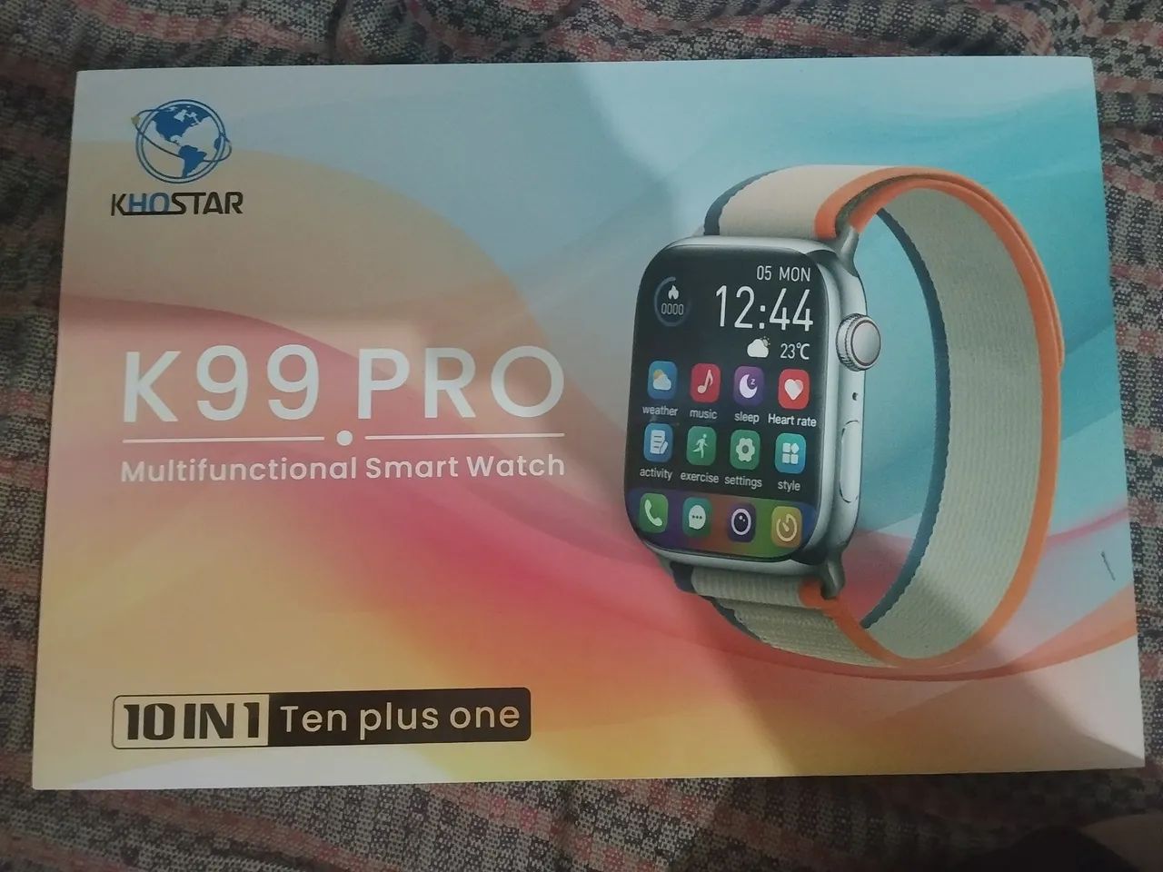 Relógio k99 pro 10 em 1 