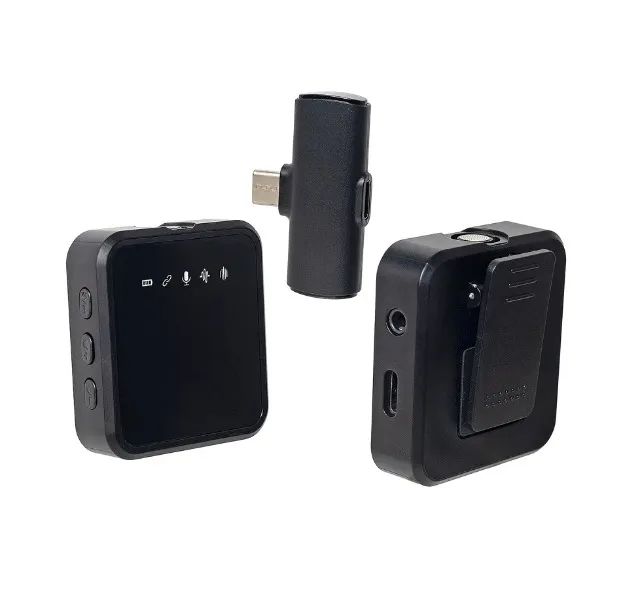 Microfone Lapela Sem Fio Usb C Kapbom - Foto 2