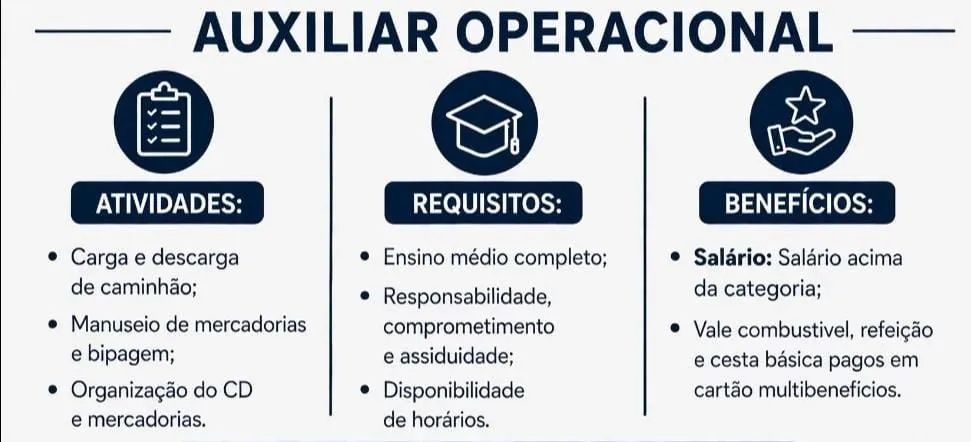 Auxiliar de logística 