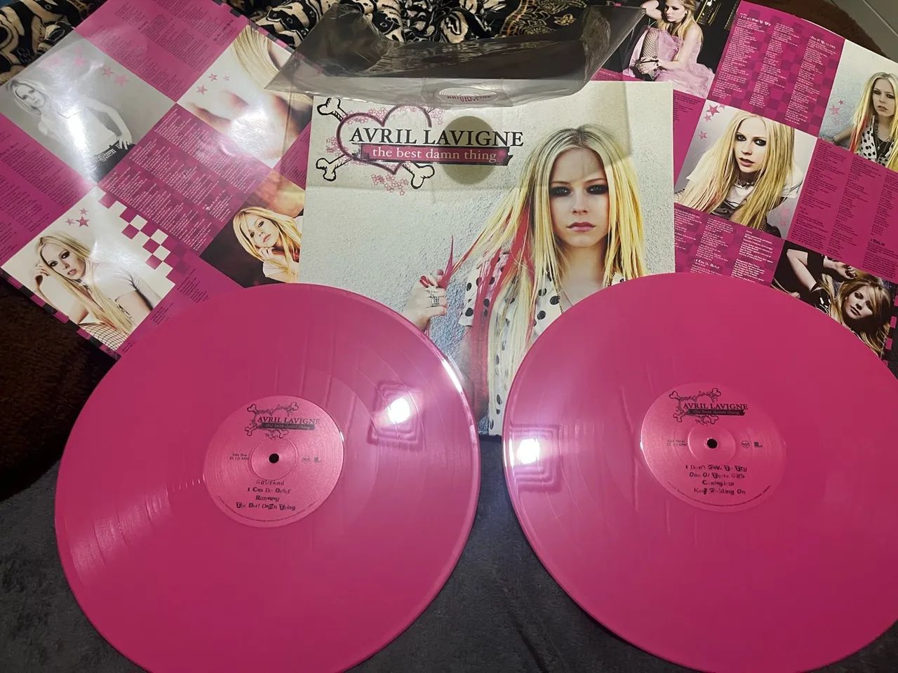 VINYL PINK THE BEST DAMN THING AVRIL LAVIGNE - CDs, DVDs etc