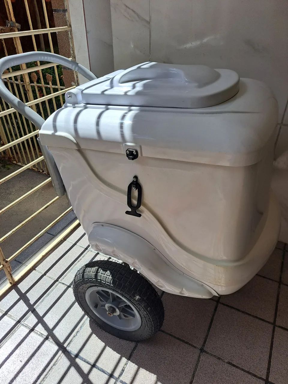 Carrinho Picolé L-450. Todo Branco - Foto 2