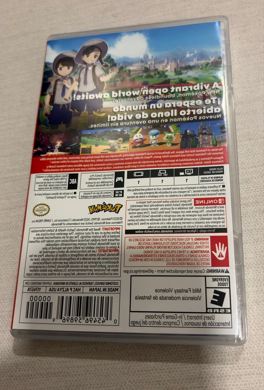 Pokémon Violet jogo Nintendo Switch  - Foto 2
