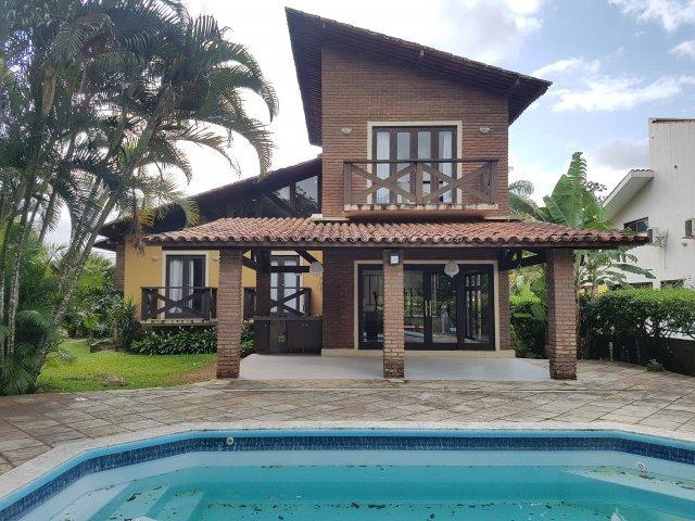 Linda casa estilo rústico no melhor condomínio de Aldeia | Oficial Aldeia Imóveis