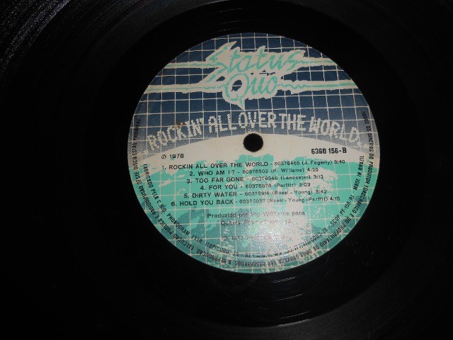 Status Quo LP - Rockin All Over The World - Nacional - Foto 6