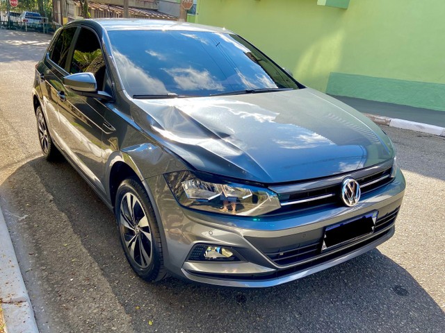 VW POLO 200TSI 2021 CINZA COMPLETO !