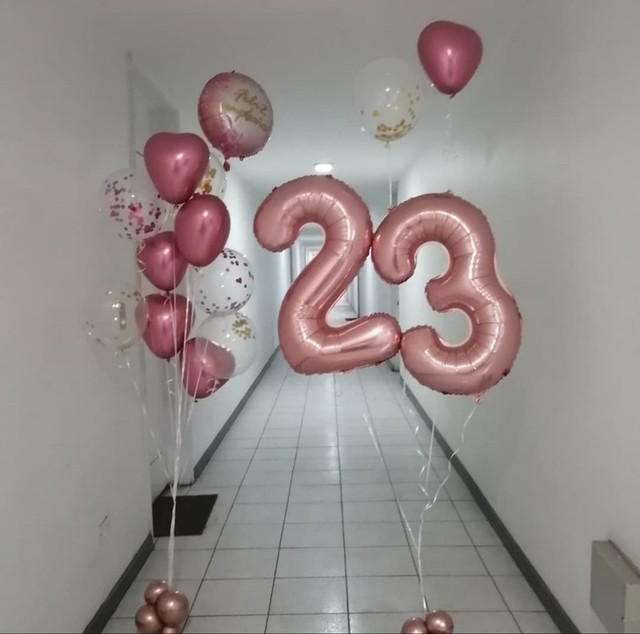 Balões personalizados arranjo de balão  - Foto 4