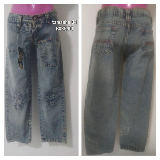 Calça jeans feminina  - Foto 2