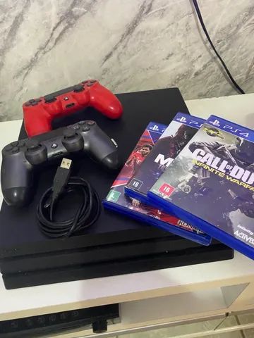 Ps4 Pro usado 1 Tb (220V) - em perfeito estado - com 6 jogos - Consoles de  Vídeo Game - Santa Clara, Viçosa 1261185075