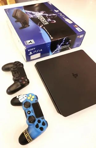 Ps4 Slim - Dois controles - 1 jogo - Videogames - Setor Campinas, Goiânia  1256806130