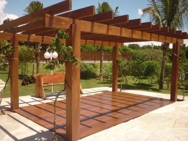 Pergolado De Madeira Fabricação e Instalação Personalizada