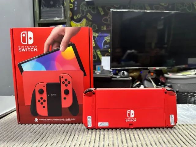 Nintendo Switch Oled 64gb Edição Limitada Splatoon 3 Novo Lacrado Com Nota  Fiscal