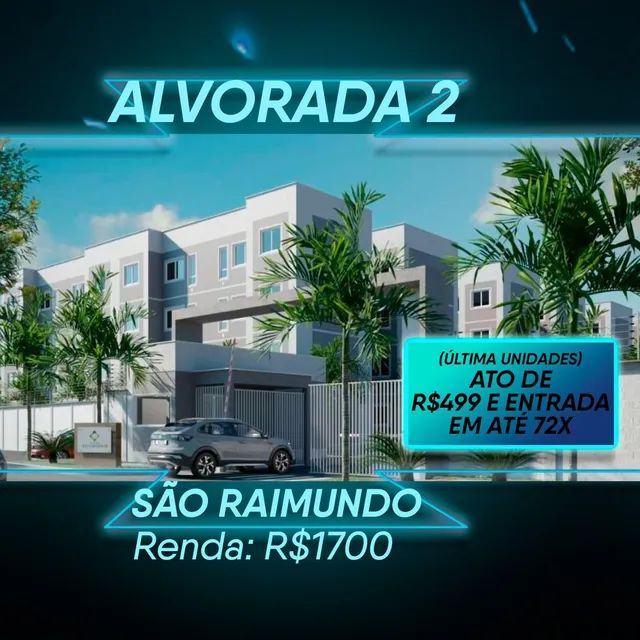 Captação de Apartamento para locação na Rua Creme, Codozinho, São Luís, MA
