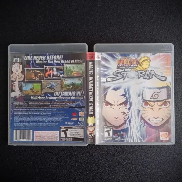 Jogo Naruto Shipuden Ultimate Ninja Storm Ps3 Usado