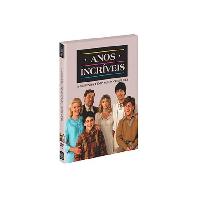 Dvd Anos Incríveis - 2ª Temporada Completa - 4 DVDs