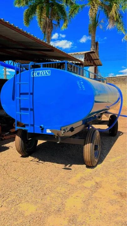 Tanque agrícola 6500L com bomba andrade engrenada  - Foto 2