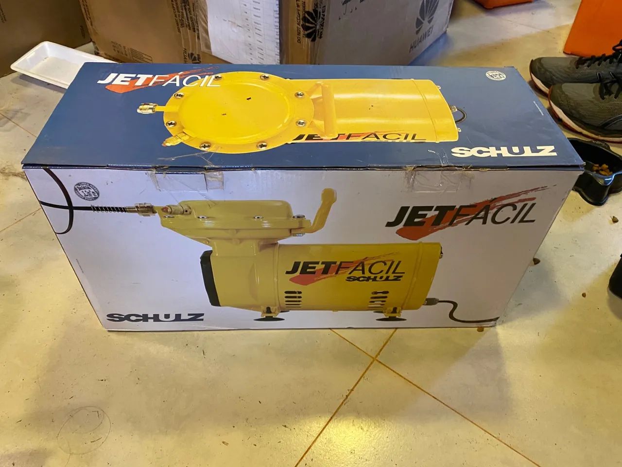 Compressor de ar Jetfacil Schulz  220 volts novo sem uso - Foto 4