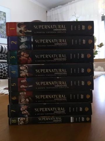 Supernatural DVD Box 1 a 8 Temporada