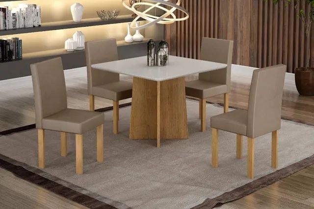 Mesa jade com 4 cadeiras!! T6527m