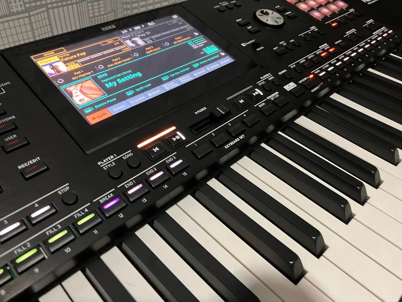 Teclado Korg PA5X 88 (novo) - Foto 6