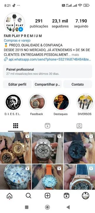 Relógio INVICTA AUTOMÁTICO Modelo MAGNUM BOLT ZEUS TRIA LANÇAMENTO  - Foto 5