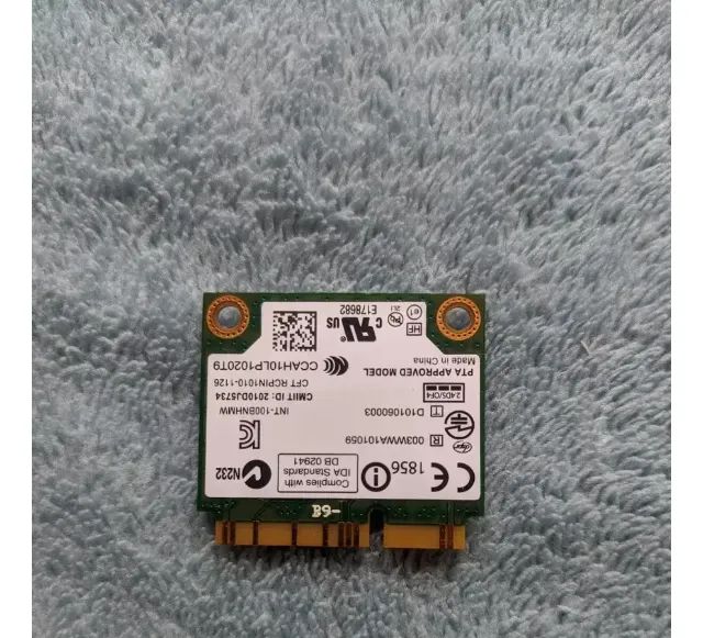 Placa Wifi Intel Centrino Wireless-n 100 100bnhmw - Notebook