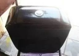 Caixa de descarga acoplada preta Celite completa 